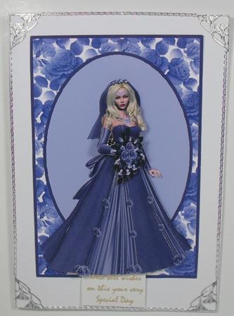 Bride in Lavender by Debbie Porter