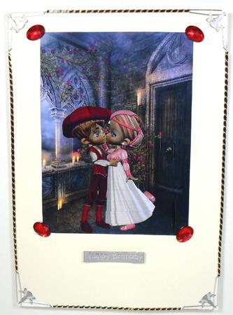 Love Couple Topper by Debbie Porter