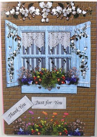 Floral Window Box by Debbie Porter