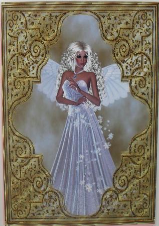 A4 White Fae by Debbie Porter