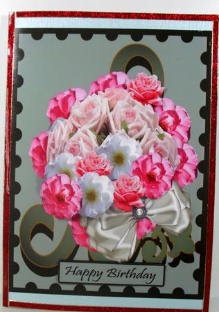 Bunch of Roses for a Special Lady by Debbie Porter
