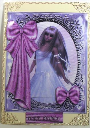 You Are Special Girls in Purple by Debbie Porter