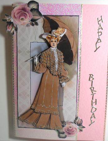 April Showers Decoupage 2 by Debbie Porter