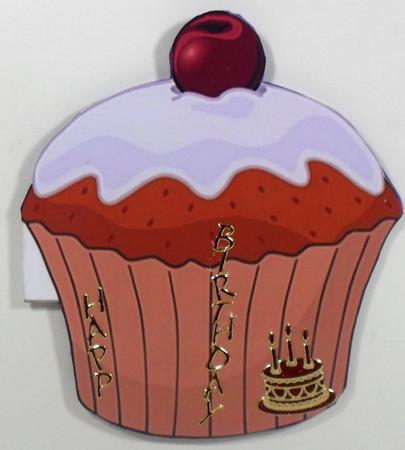 Cupcake Shaped Card by Debbie Porter