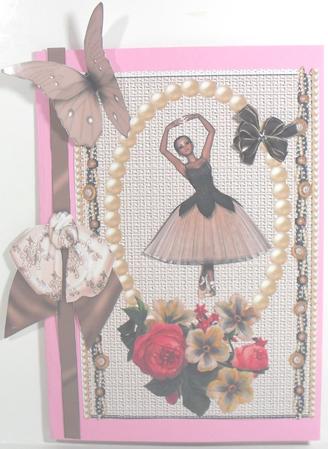 Framed Ballerina by Debbie Porter