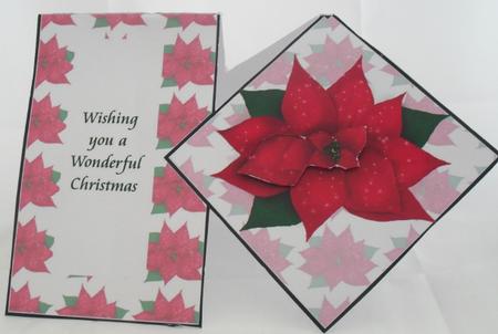 Diamond Poinsettia by Debbie Porter