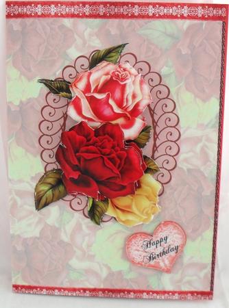 Autumn Roses by Debbie Porter