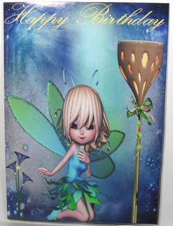 Star Fairy A4 by Debbie Porter