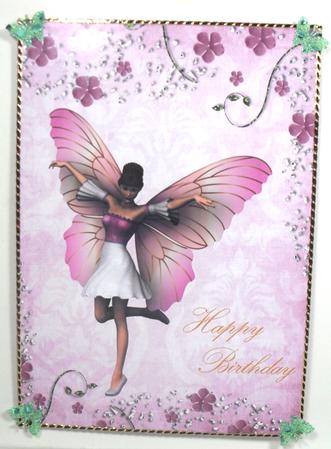 Lilac Wings A4 by Debbie Porter