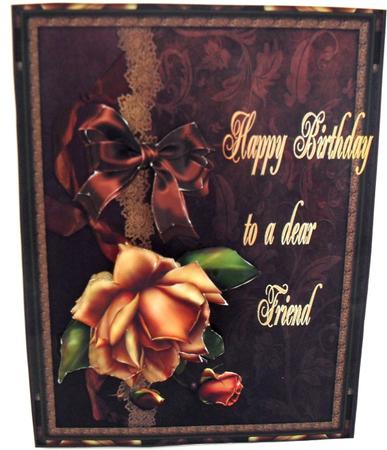 Dear Friend Birthday by Debbie Porter