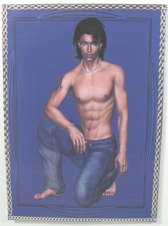 A4 Sexy Man 1 by Debbie Porter