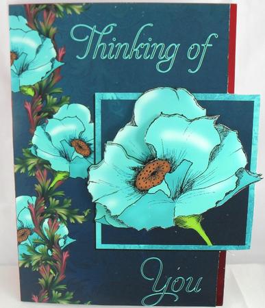 Blue Poppy by Debbie Porter