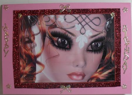 Fairy Eyes A5 Pyramage Kit by Debbie Porter