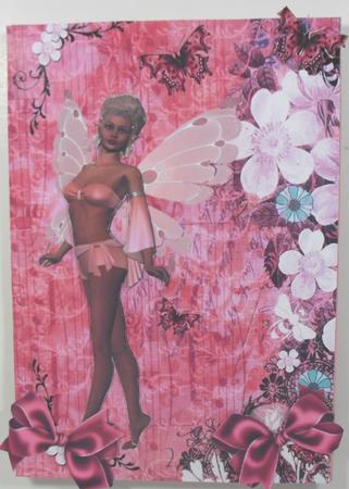 Pretty Little Faerie in Pink by Debbie Porter