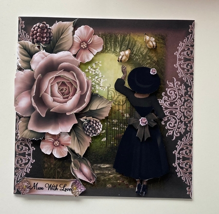 In an English Country Garden Vintage 1950's Style by Deborah Sharp