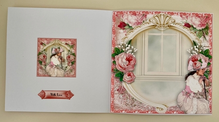 A Very Fair Lady Card Front Kit by Deborah Sharp