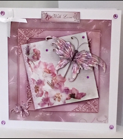 Wild Flowers & Butterfly Mini Kit by Deborah Stubbenhagen