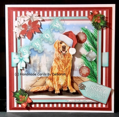 Christmas Retriever  by Deborah Sweet