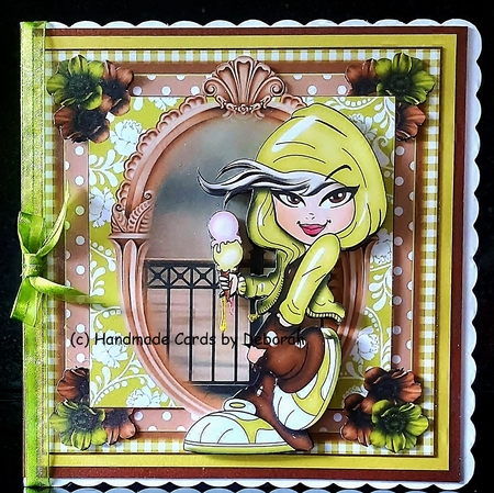 The Troublemaker Card Front Kit by Deborah Sweet