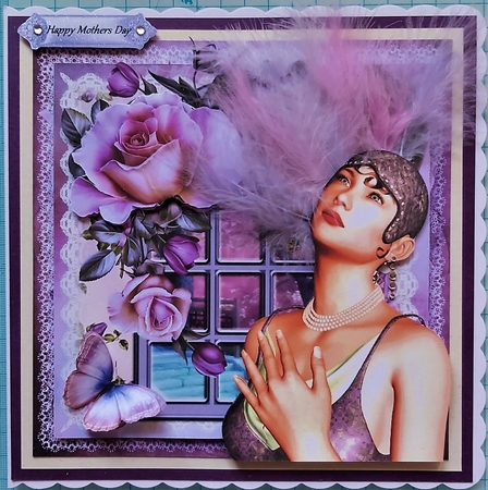 The Deco Window Card Front Kit by Deborah Sweet