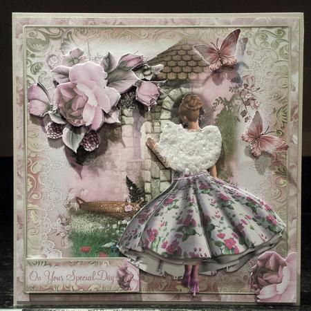 Enchanted Evening Card Front Kit by Deborah Sweet