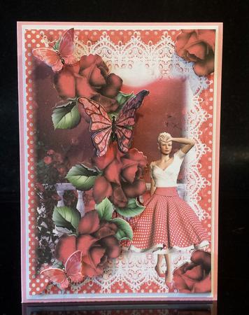 Mock Envelope Style Polka Dot Beauty by Deborah Sweet