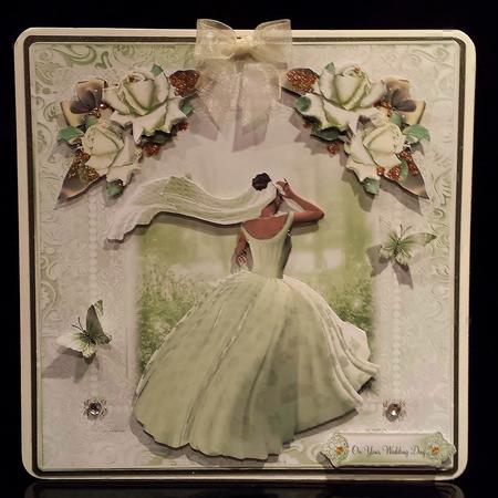 The Bride and Veil Topper by Deborah Sweet