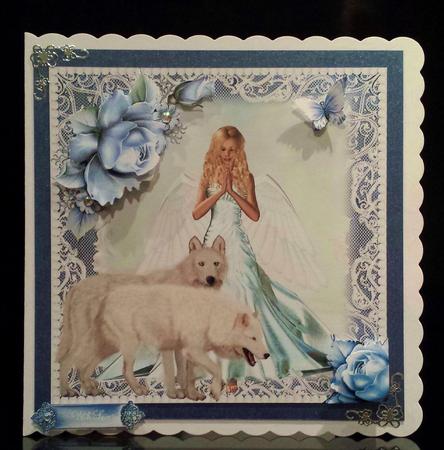 Arctic Wolves Angel by Deborah Sweet