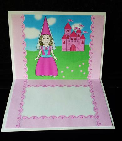 Birthday Princess A5 Insert by Deborah Sweet