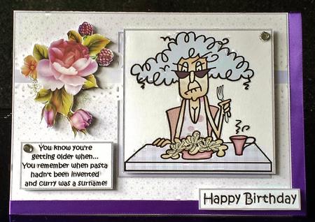 Stella Was a Child in the 50's Quick Card by Deborah Sweet