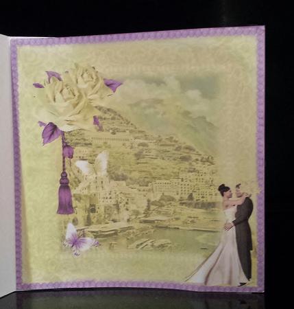 Insert to Compliment Amalfi Coast Wedding by Deborah Sweet