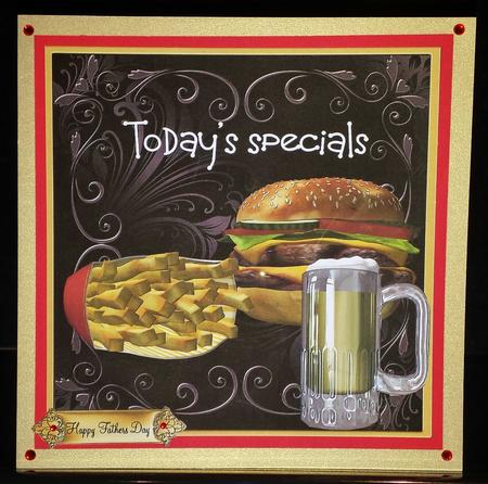 Todays Special's Board Topper by Deborah Sweet