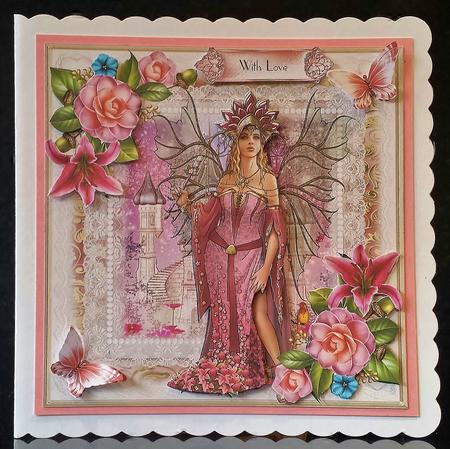 Beautiful Lily Fairy Card Kit by Deborah Sweet