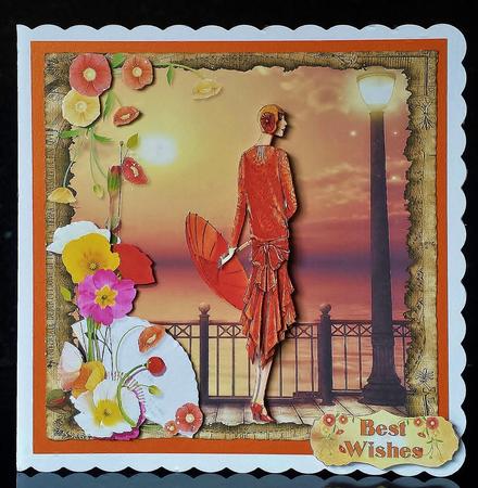 Vintage Promenade Fashion Lady Mini Kit by Deborah Sweet
