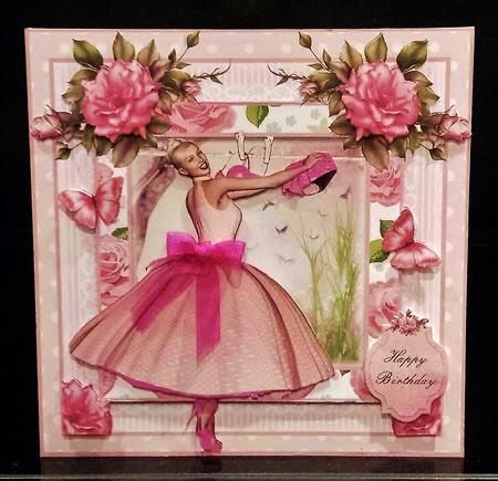 Beautiful Wash Day Card Front Kit by Deborah Sweet