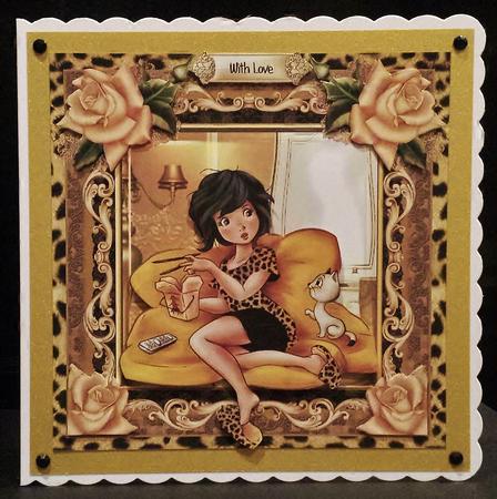Cute Chinese for 2 Topper by Deborah Sweet