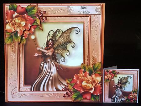 'lumos' with Blush Roses Mini Kit by Deborah Sweet