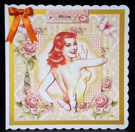 Retro Pin Up the Yellow Costume by Deborah Sweet