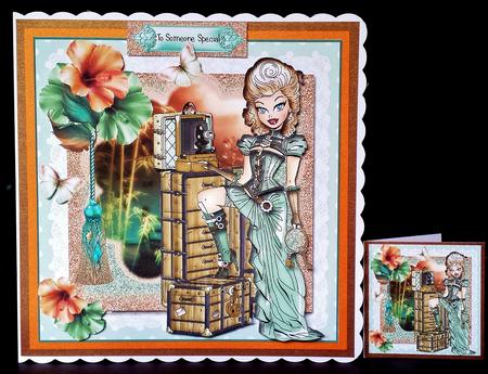 What a Picture! Card Front Kit by Deborah Sweet
