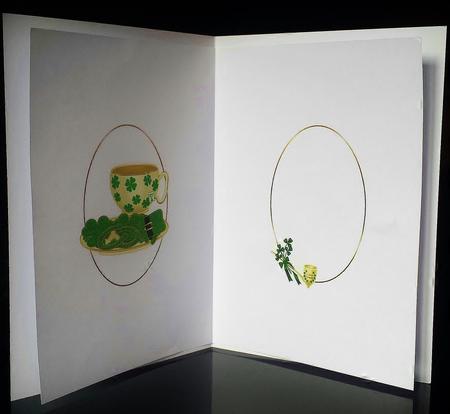 St Patrick's Day Wishes Insert by Deborah Sweet