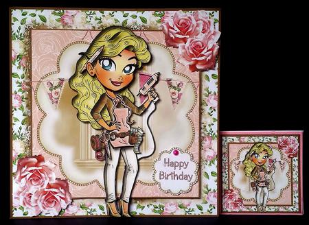 Let's Get Crafting Card Front Kit by Deborah Sweet
