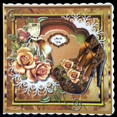 No One Can Fill Your Shoes 8x8 by Deborah Sweet