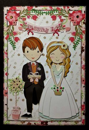 Little Flower Bride and Groom Mini Kit by Deborah Sweet
