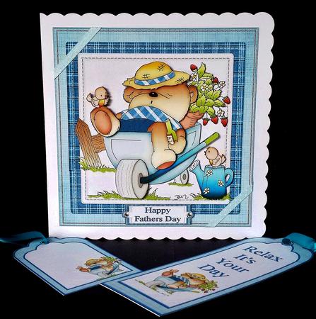 8x8 Relax Dad Mini Kit by Deborah Sweet