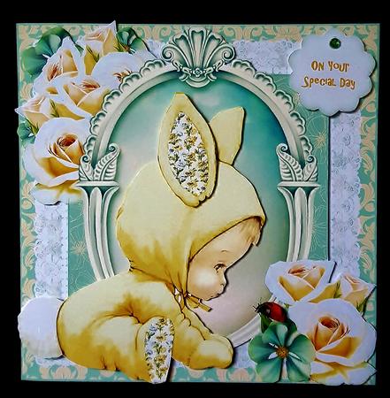 Fly Ladybird Fly! Card Front Kit by Deborah Sweet