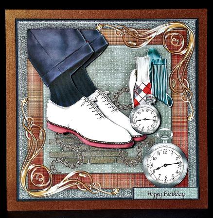Traditional Present Socks by Deborah Sweet