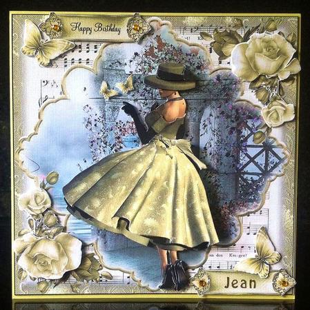 1950's Style the Golden Girl by Deborah Sweet