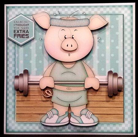 Piggin' Exercise by Deborah Sweet