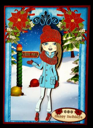 Fashionista! North Pole Girl by Deborah Sweet