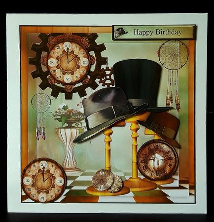 Gentlemen's Hat Counter Mini Kit by Deborah Sweet
